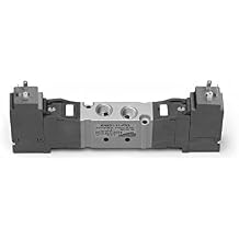 Camozzi EN531-16-P13 Body Outlet Valve, 5/2", Size 16, Sol Spring, 24 VDC, 1W