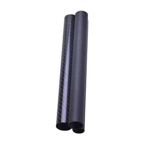 4PCS Carbon Fiber Tube Length 250mm Diameter 9mm 10mm 12mm for RC Model Aircraft Drone Accessories Carbon Fiber Square Tube(12X8 Plain Matte)