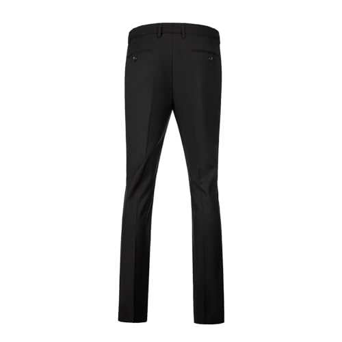 Men's Slim Fit Dress Pants Stretch Casual Pants Mens Work Slacks4