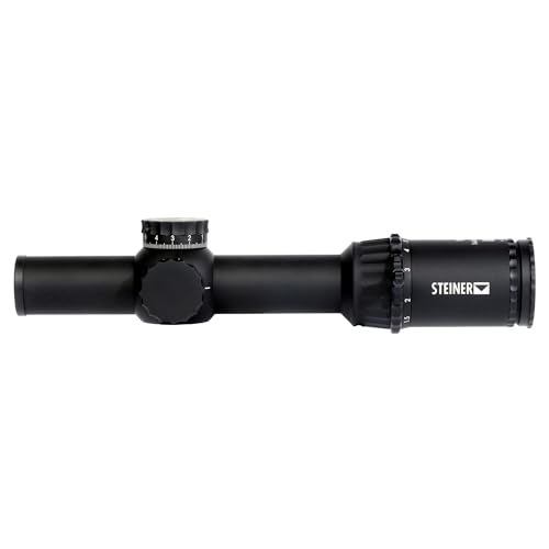 Steiner T6Xi Rifle Scope 1-6x 24mm Illuminated KC-1 Reticle Matte...