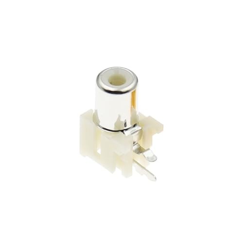 RUOHARD AV-8.4-5 2x �� 2 �s�� RCA �\�P�b�g 90 �x�I�[�f�B�I�r�f�I�R�l�N�^�W���b�N�C�G���[�z���C�g���b�h(0,20PCS)