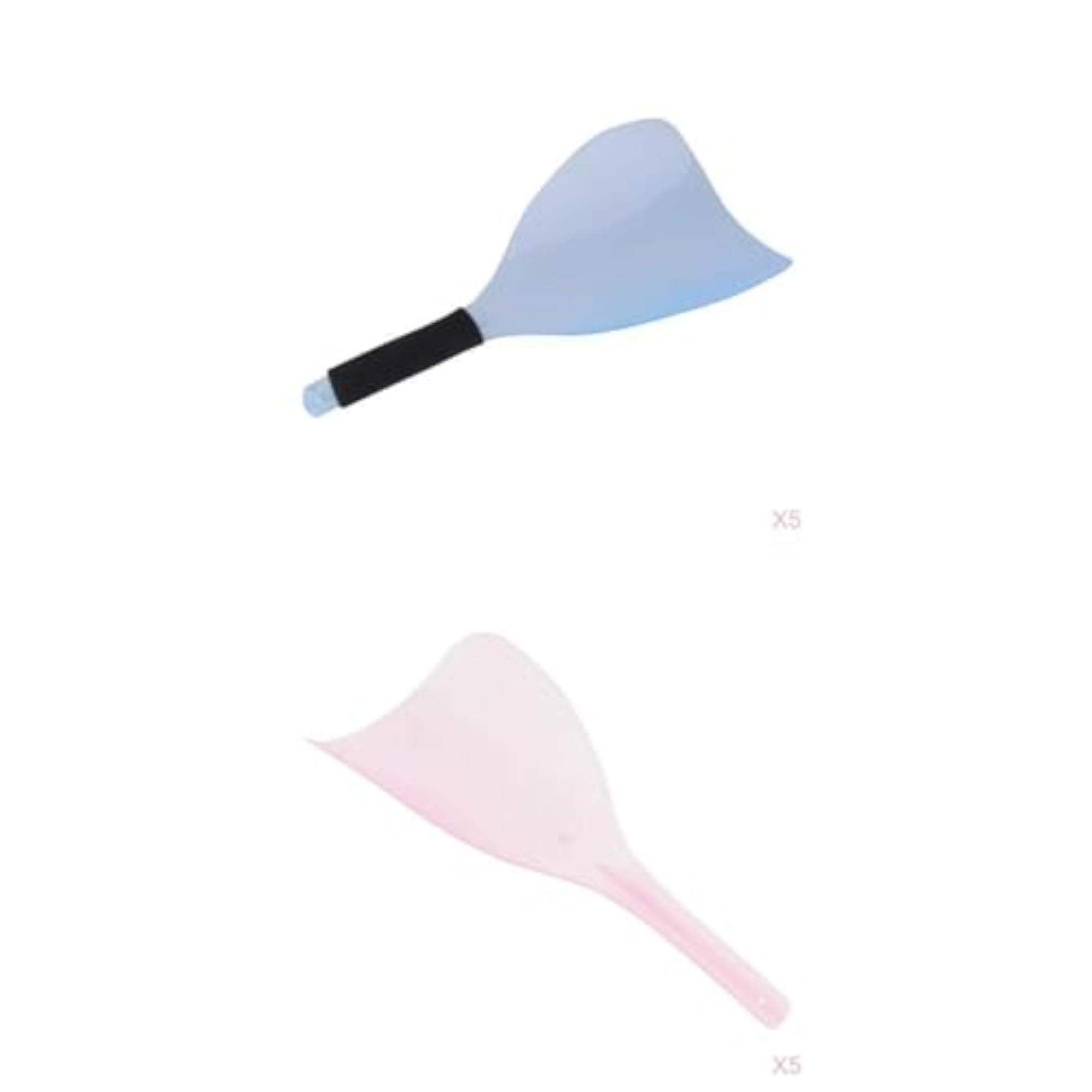 10x Poly Face Shield for Salon Use, Haircut Protection Mask