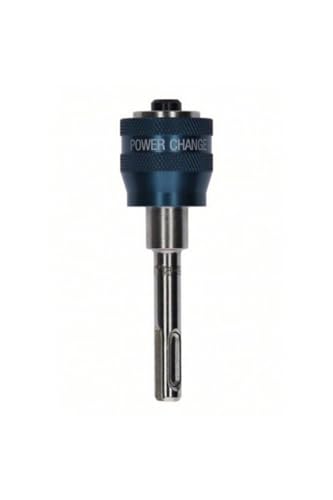 Bosch Professional 1x Power Change Plus Adapter (SDS Plus, Länge 105 mm, Zubehör Lochsäge)