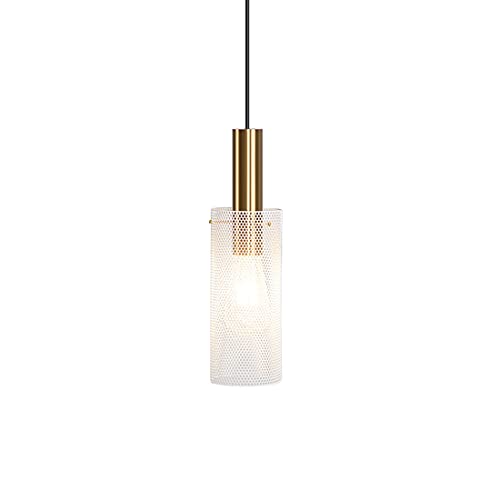 Luminaires suspension haut de gamme avec nuance calemaceuse et structure métallique V-Light