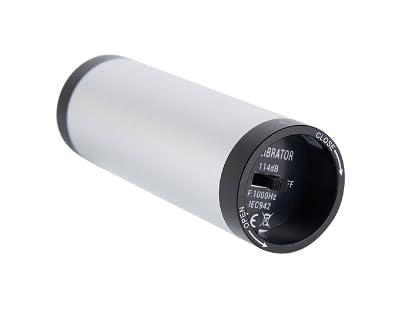 Sound Level Calibrator ND9A Portable Noise Calibration Meter, Frequency 1000Hz, Level 94 dB; 114 dB, Accuracy 0.5 dB