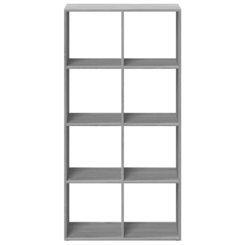 vidaXL Room Divider Bookcase — The Space‑Saver Your Small Flat Needs 6 vidaXL 8-Cube Grey Sonoma Room Divider