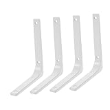 Support des étagères murales: les supports sont en matériau en acier inoxydable, avec une durabilité extrêmement élevée, un cadre de support