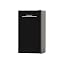 black 3.2cu.ft 2 door