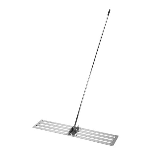 Lawn Leveling Rake Stainless Steel Lawn Level Tool Lawn Leveling Rake With Telescoping Handle For Level Soil Or Dirt Ground Surfaces