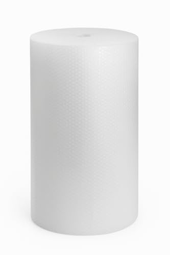 Image of Premium Bubble Wrap Packing Roll for Safety, Multipurpose Packing Needs 1 Meter Wide Transparent (80 Gsm, 10 Meter)