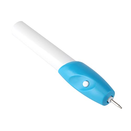 TIKATARER Pluma de Grabado, Grabador con Suficiente Potencia y Uso de Tiempo Máquina de Grabado Eléctrica de Mano para Procesamiento de Madera, Plástico y Metal