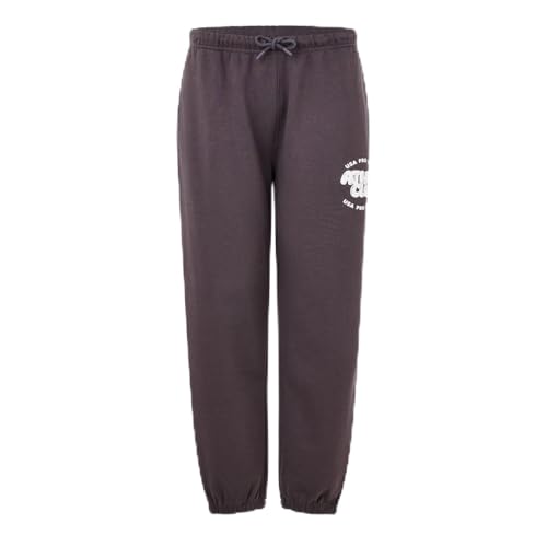 USA Pro Womens Graphic Jogging Bottoms Espresso 12