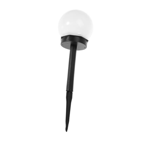 Levemolo 4pcs Solar Lawn Light Waterproof Ground Plug Pathway Lighting Tool Outdoor Garden Solar Lamp Warm White for Courtyard and Landscape
