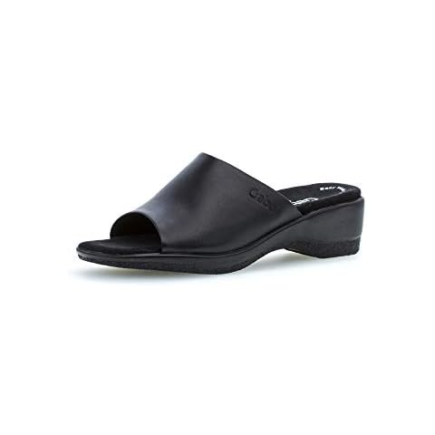 Gabor Damen Pantoletten, Frauen Slip On,Moderate Mehrweite (G),Women's,Ladies,Schlupfschuhe,schluepfschuhe,Slides,Mules,schwarz,41 EU / 7.5 UK Cover
