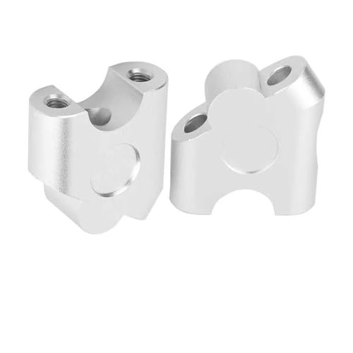Riser pince arrière moto 22mm adaptateur blanc rehausseur guidon montage