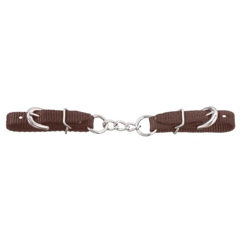 Tough 1 Nylon Curb Strap, Brown