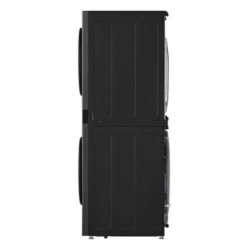 Image of LG 13 /10Kg WashTower Smart Washer Dryer, AI Direct Drive, Platinum Black FWT1310PB