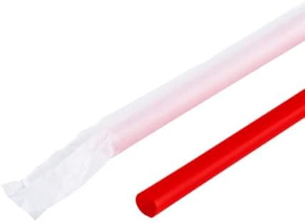 Pitillos plásticos rojos 8.75 pulg 300 unidades miniatura 3