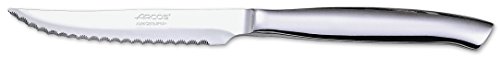 Miniatura 2 de Arcos Serie Cuchillos De Mesa Caja 12 Uds Cuchillo Chuletero, Hoja Serrada De Acero Inoxidable De 110 Mm, Cuchillo Monoblock Acero Inoxidable Color Plata 12 Uds