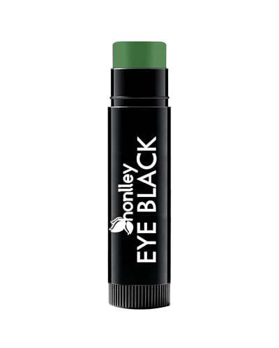 Honlley Dark Green Eye Black Stick for Sport Anti-Glare EyeBlack Baseball Football Softball Lacrosse Gear Accessories Waterproof Last All Game High Pigmented Smooth Application
