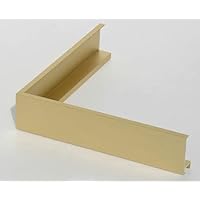 GVS-ART Cornice galleggiante in metallo fai da te per pittura artistica su tela da 40,6 x 51,6 cm, profondità 2,1 cm, cornice galleggiante, kit cornice mentale, tagliata a pezzi, non include tela
