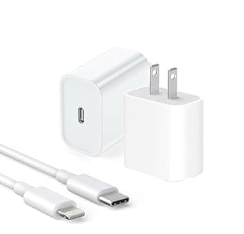Image of Original Fast Charger 20W Charger (Including Cable Type - c) for i-14 /13 /12 /11 /X All Models | 20 Watt Type-C Fast Charger for 4 /14 Pro (for US PIN) (DP46)
