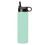 LaserGram Personalized 20oz Water Bottle, Tyrannosaurus Rex Dinosaur (Teal) - Image 4