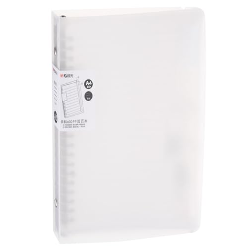 Carnet de notes télescopique A4 M&G à 30 anneaux rechargeables pour prise de note