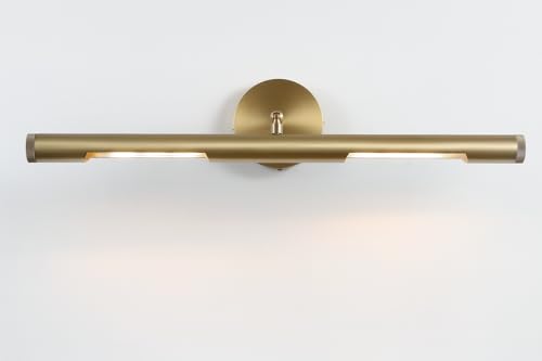 Image of 24 Inch Hardwired Brass Picture Lights for Wall Art Light Wall Picture Light Hardwired for Gallery Art Frame Lighting (Bulb Included)