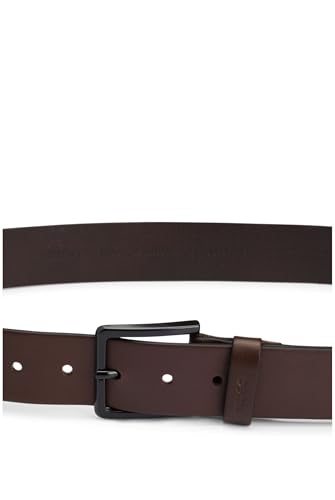 Hugo Para Homem. 50385358 Cinto De Couro Castanho Gionio (115 Cm), Marrom, Casual, Pele - 4