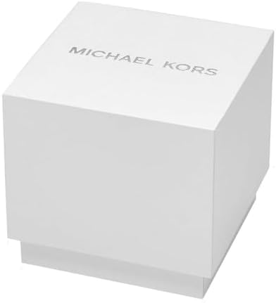 Michael Kors Lennox Watch for Women, Gold Tone Quartz Three Hand Movement with Stainless Steel Strap