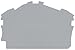 Wago, 2002-6391, Topjob S End/Intermediate Plate, 0.8 Mm Thick