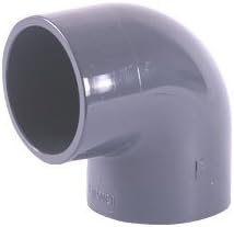 1 1/2" Plain 90 Degree PVC Elbow (Takes Pipe with a 48.3mm Outside Diameter)