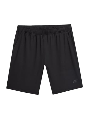 Short sport homme 4F Fnk M383 noir en tissu technique respirant