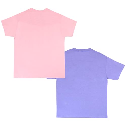 Disney Doorables Mickey Mouse Minnie Mouse Lilo and Stitch Girls Graphic Tees Short Sleeve T Shirts 2 Pack Girls Clothing2