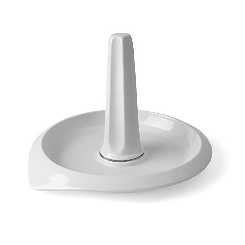 Holst Porzellan/Germany TD 001 Asador de pollos vertical 2-pz. 24 cm, blanco, 24.5 x 24.5 x 20 cm