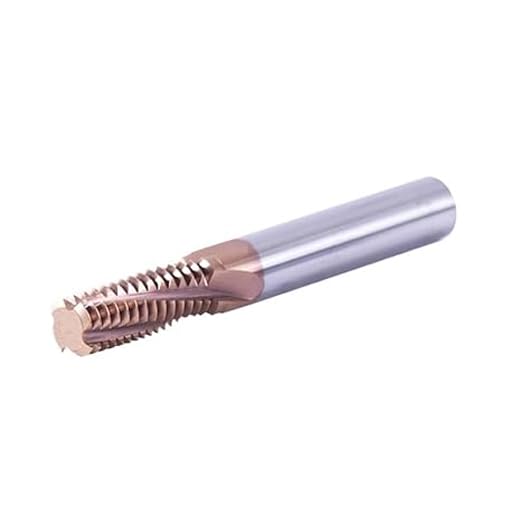 Image of high Hardness Steel Special CNC Thread milling Cutter HRC65 Degree Carbide Coated Thread milling Cutter Metric -M10x1.5