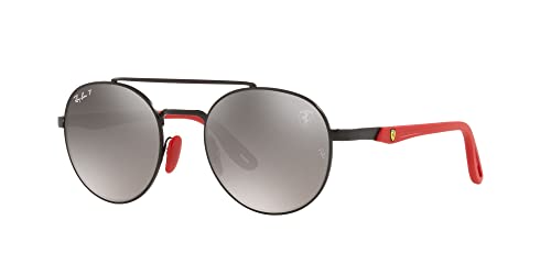 Ray-Ban Rb3696m Scuderia Ferrari Collection Round Sunglasses2