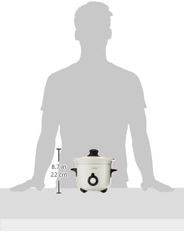 Mayer MMSC15-BK Slow Cooker dimensions