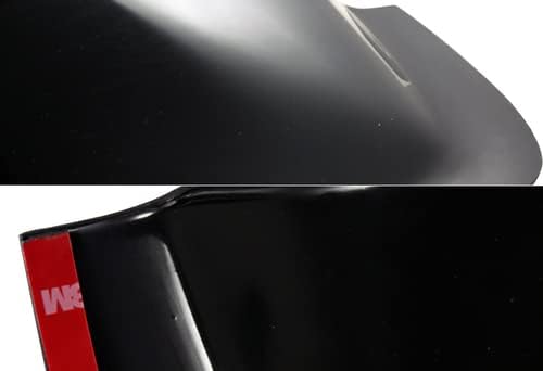 Miniatura 2 de Alerón de techo de ventana trasera de plástico ABS negro compatible con Honda Civic 2DR Coupe 1996-2000, 1997 1998 1999