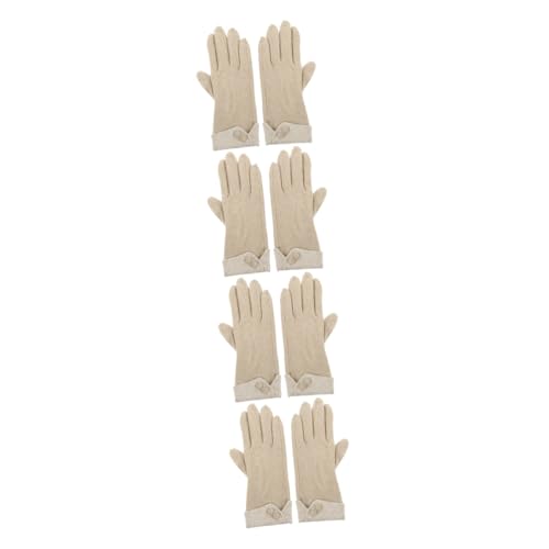 Gants en laine mérinos avec doublure peluche isolation thermique hiver