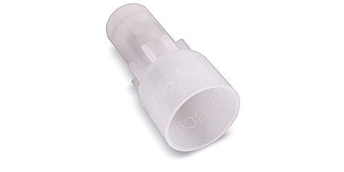 Sta-Kon RC6 4#18-2#12 AWG Nylon Insulated Crimp-On Wire Joint, White, 500 Pack