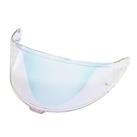 PSLER Helm Visier für Shoei NXR2 Z8 RF-1400 CWR-F2 CWR-F2R X-Fifteen X15 X-SPR Pro Verspiegelt Helmvisier Getöntes Visier Motorradhelm Zubehör Ersatz(Transparent Rot) – Ansicht 5