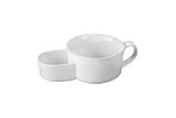 BIA Cordon Bleu 902453 Porcelain Soup Cracker Bowl, 15-Ounce, White