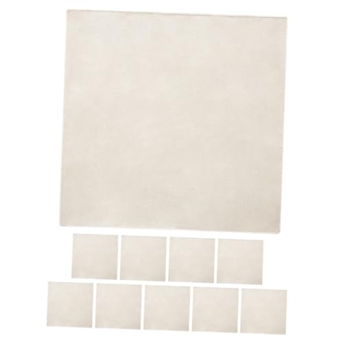 GOOHOCHY 10pezzi Panno Filtrante Riutilizzabile Per Cucina Garza Per Straining e Filtrazione Di Latte Yogurt e Formaggi Non Sbiancato Multiuso Per Nut e Burro Chiarificato