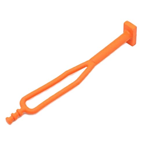 Sangle de béquille moto haute résistance en caoutchouc orange anti-vibrations