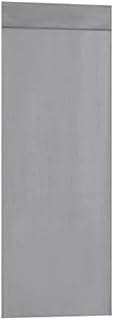 DASNTERED Door Curtains, Room Curtain Light Blackout, Darkening Thermal Insulated Window Drapes for Home Door Entry, Home Hanging Curtains Drapes with Sticker (Light Grey,size:1pc)