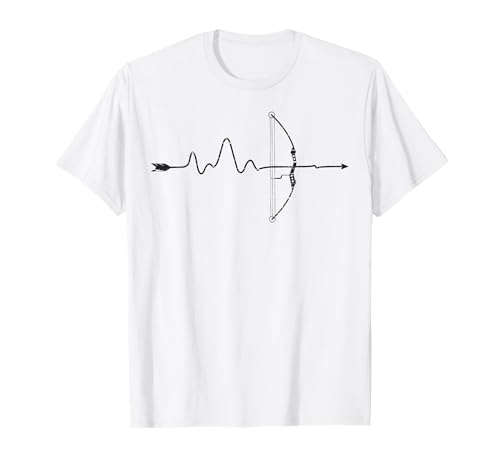 Archer Heartbeat Bow Arrow T-Shirt