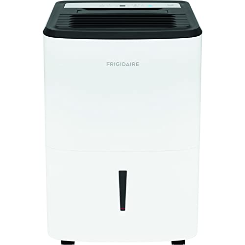 Frigidaire 50 Pint Dehumidifier with Pump. 4,500 Square Foot Coverage. Ideal for Large Rooms and Basements. 1.7 Gallon Bucket Capacity