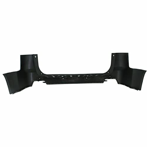 Image of Compatible with GMC Terrain 2010-2015 Rear Bumper Cover | Primed, Plastic, Ready to Paint, OEM 11723823, GM1100863